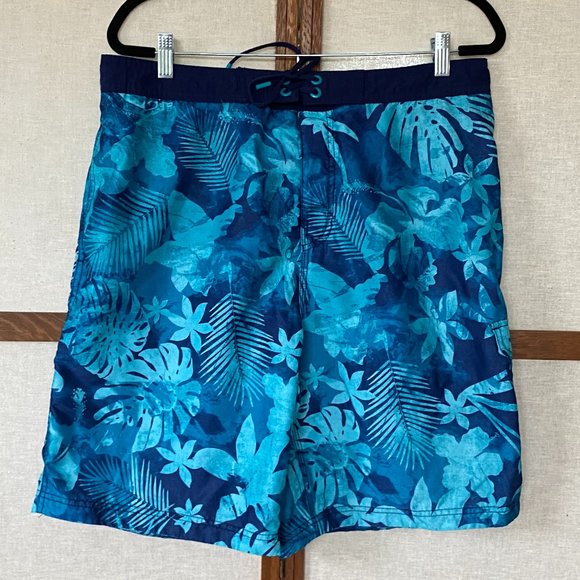 Speedo E-Board Swim Trunks - Marine Green - XL - Picture 1 of 6